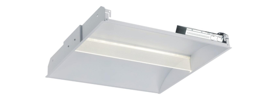 Modern architectural led troffer 20W/30W/40W/50W Wattage Tunable CCT Tunable 3000K to 5000K ETL DLC listed Emergency back and sensor control ready