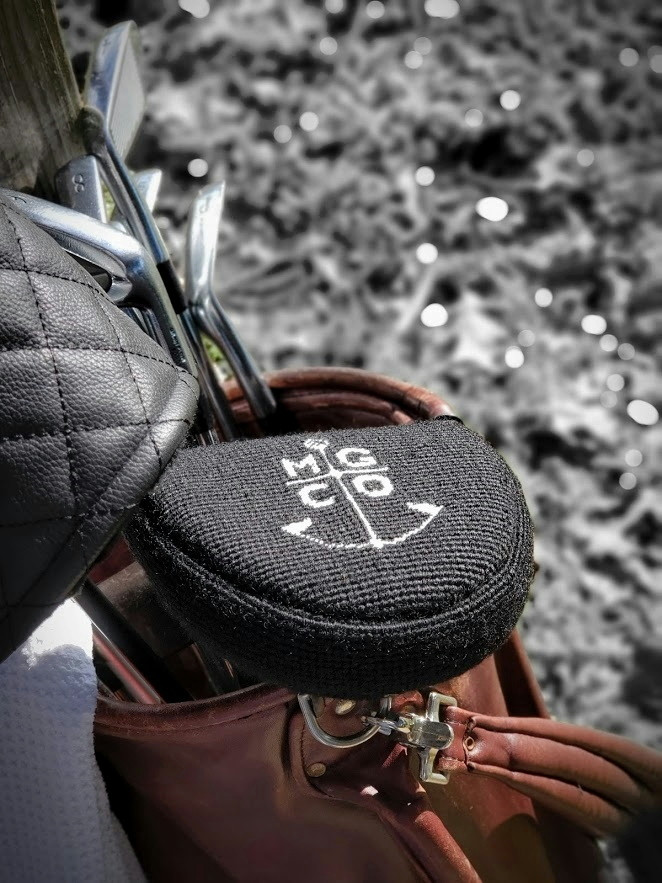 Needlepoint Mallet Putter Cover Mariner Golf Company