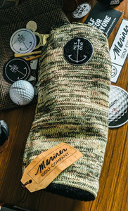 reversible wood head cover black sherpa camo knit washable reversible wood head cover black sherpa camo knit washable