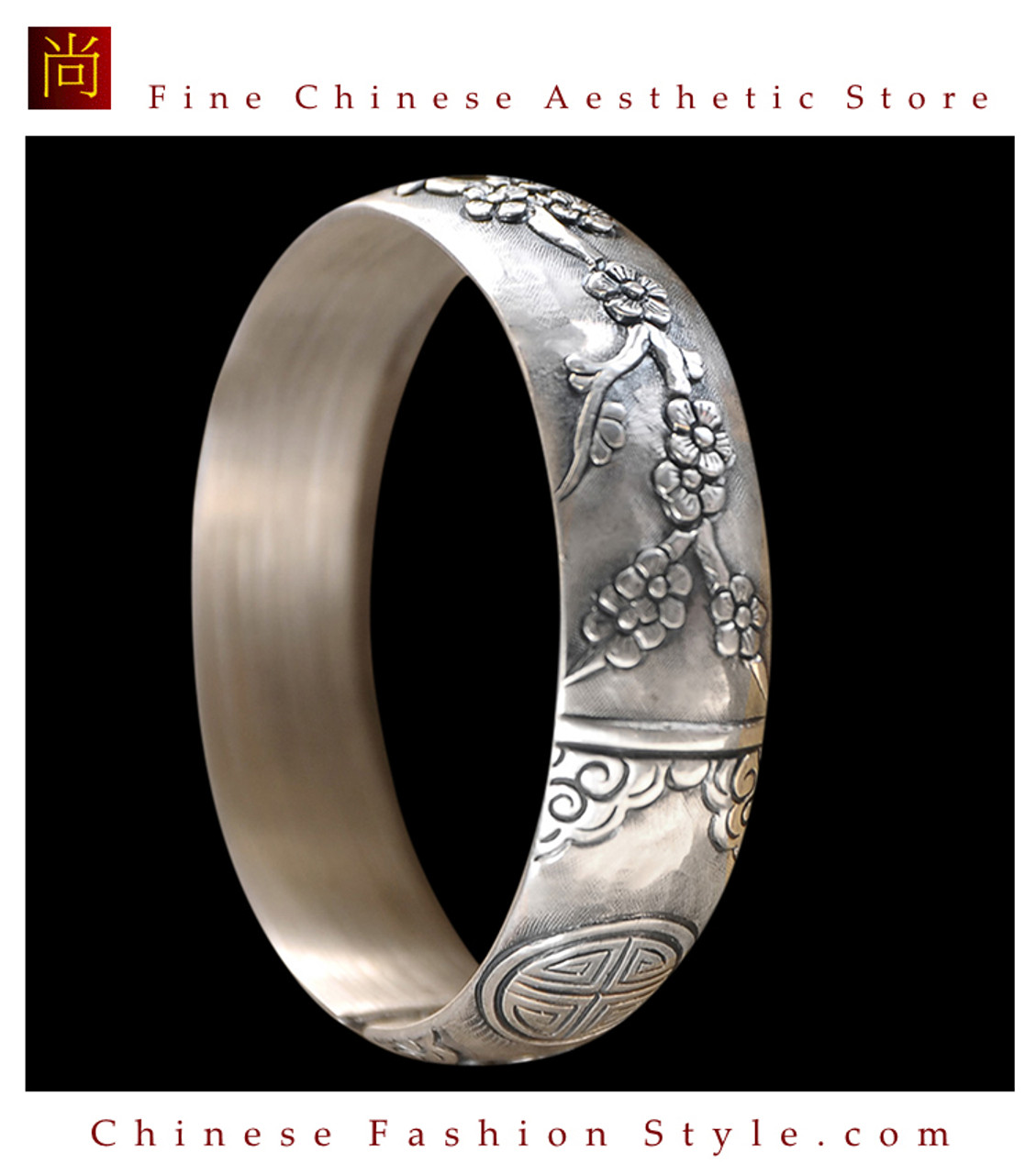 Cloisonne Peacock Back To Ancient Times Sterling Silver Rustic Cuff  Bracelets Perfect For Mothers Day And Girlfriend 999 From Xn121, $71.88 |  DHgate.Com