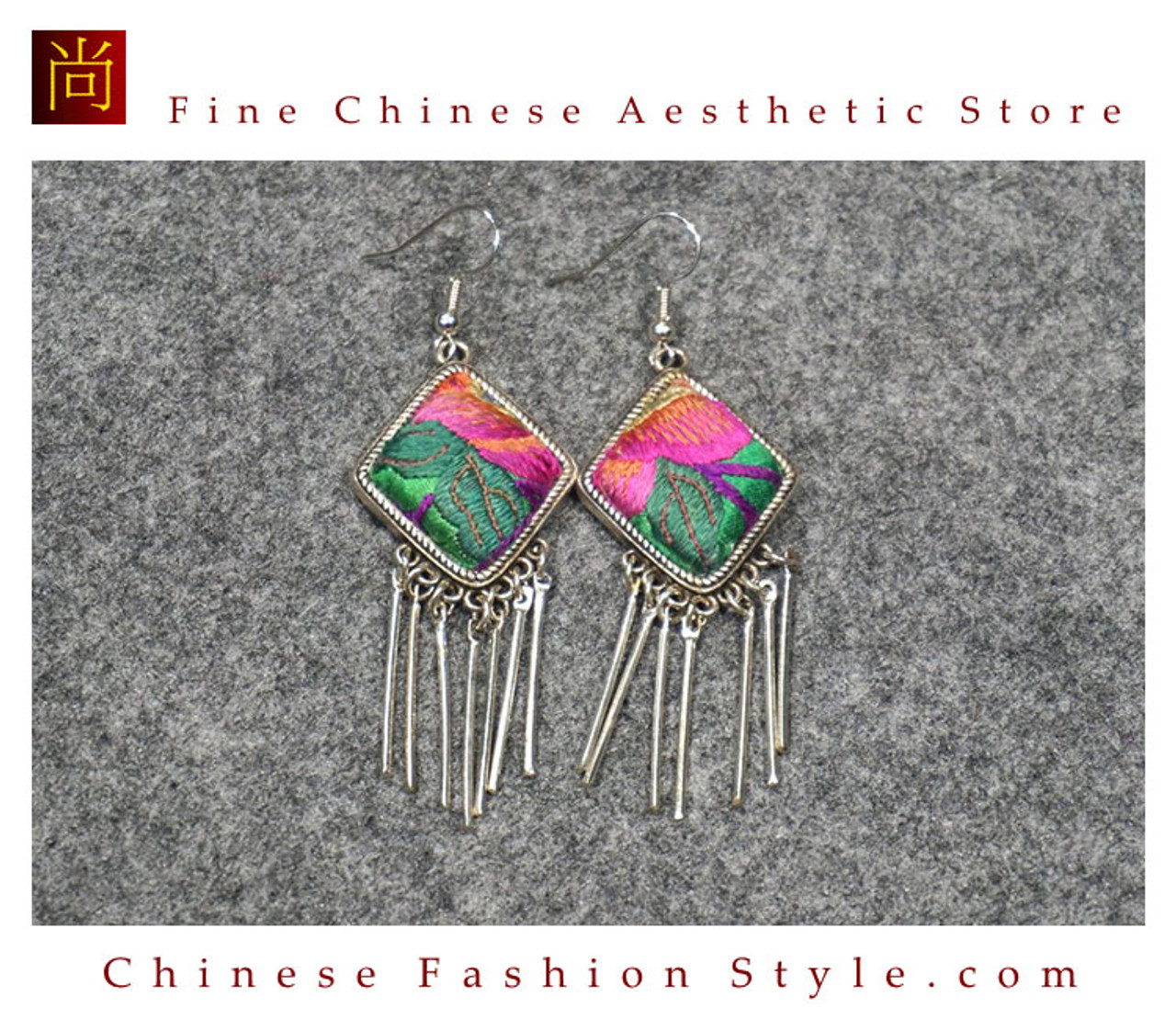 Traditional Jute Thread Handmade Earrings With Oxidised Silver Tone Jhumka  | eWe