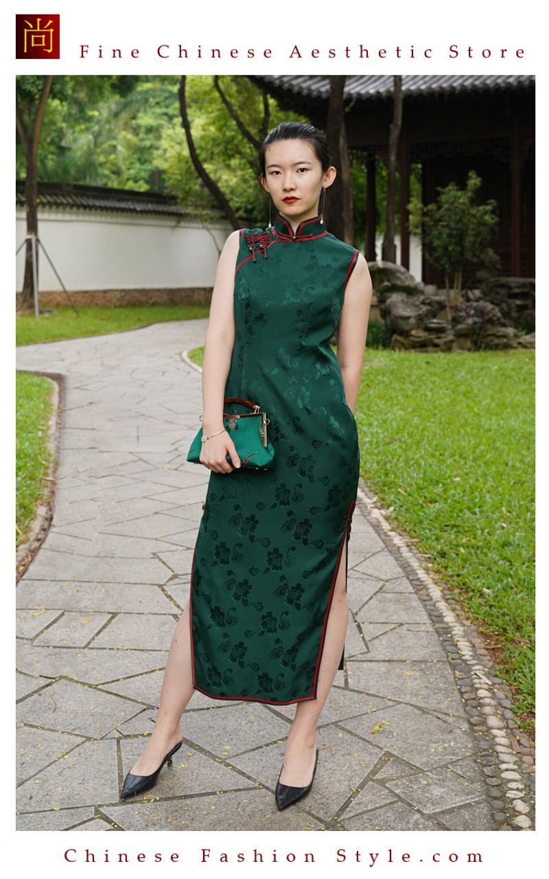 Cheongsam Big Size Dress Style