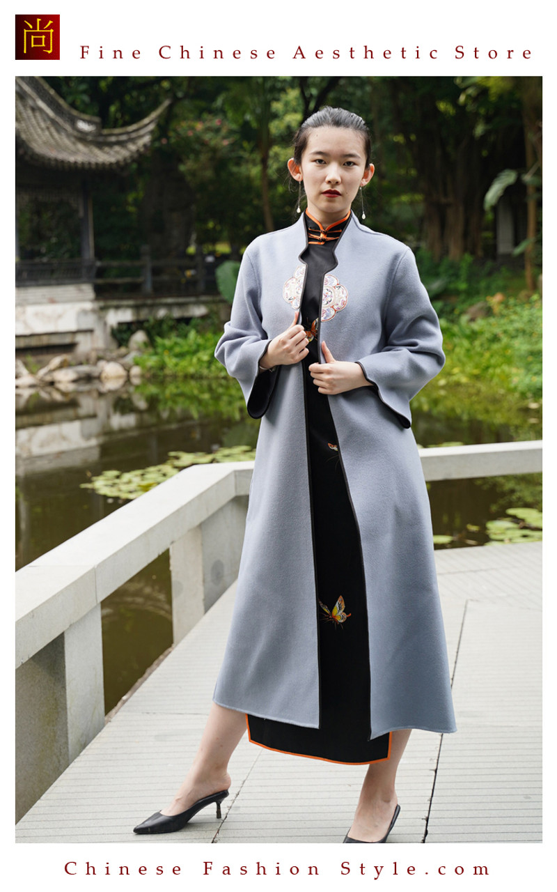 mandarin long coat