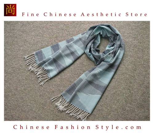 Super Soft 100% Handloom Woven Thai Ikat Batik Women Cotton Scarf Shawl #111