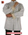 Premium Linen White Kung Fu Martial Arts Tai Chi Jacket Coat XS-XL or Tailor Custom Made #104