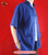 Premium Linen Blue Kung Fu Martial Arts Tai Chi Shirt Clothing XS-XL or Tailor Made