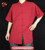 Fine Linen Red Kung Fu Martial Arts Tai Chi Shirt Clothing XS-XL or Tailor Custom Made