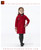 Handmade Girls Wool Dress Overcoat Chinese Cheongsam Qipao Kids Clothing #209