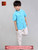 100% Handmade Boys Kung Fu Tai Chi Shirt Martial Arts Costume Kids Uniform #103