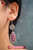 100% Handmade Antique Embroidery Women Fashion Jewelry Unique Silver Teardrop Dangle Tassel Earrings #121