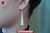 Fine 99 Earrings High Purity Sterling Silver Jewelry 100% Handcrafted Art #177