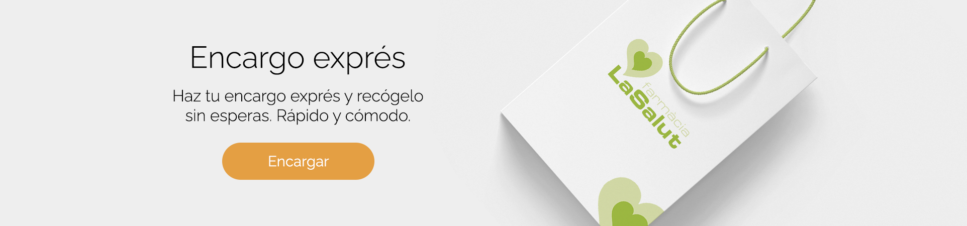 encargo exprés home slider farmacia la salut