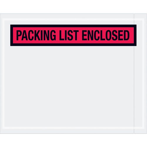 Packing List Envelope