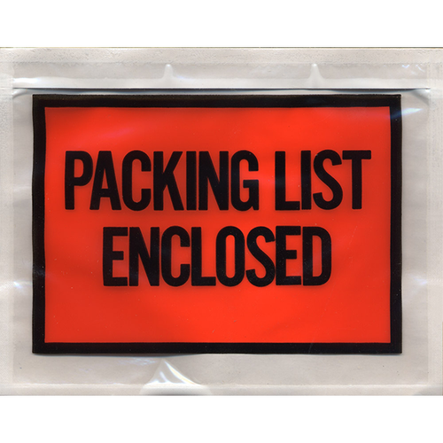 Packing List Envelope