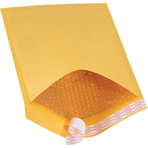 #5 Kraft Bubble Mailer | 10.5 X 16 | S/S | Kraft - CA