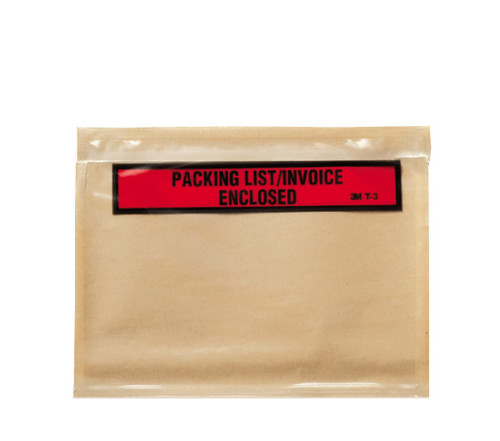 Packing List Envelope | 7 X 5-1/2 | PL/Invoice-Enclosed Top T-3 - CA