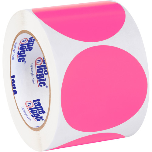 Circle Label | 3" | Pink (166723) - RL