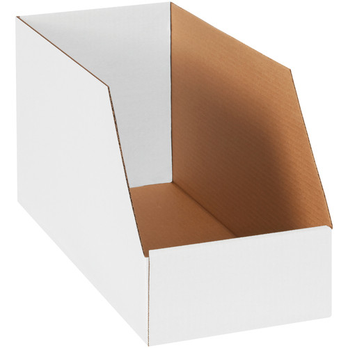 200#B White Bin Box | 18 X 8 X 10 - BD