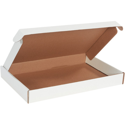 200#B White Tuck Mailer with Flaps | 17-1/8 X 11-1/8 X 2 | Oyster - BD