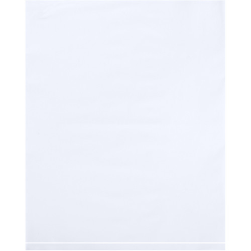 Flat Colored Poly Bags - 2 Mil | 12 X 15 | White - CA
