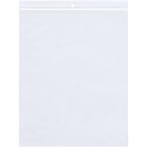 Reclosable Poly Bags - w/Hang Hole - 4 Mil | 3 X 5 - CA