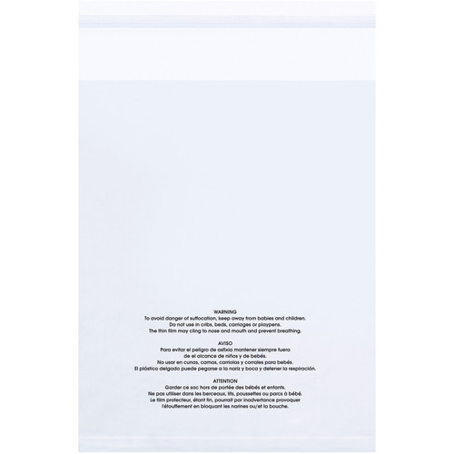 Resealable Suffocation Warning Bags | 18 X 24 | SUFFOCATION WARNING - CA