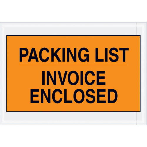Packing List Envelope | 7 X 10 | PL / Invoice Enclosed | Full - CA