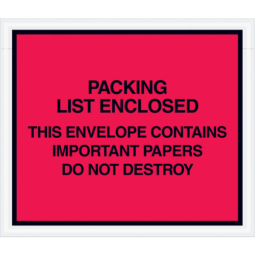 7 X 6 PL/DESTROY-ENC FULL 1M/C-7580 - CA