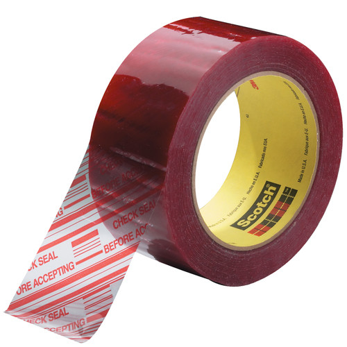 48MM X 100M CLR #3779 3M 36/CPRT-CHECK SEAL BEFORE ACCEPTI-34283 - CA