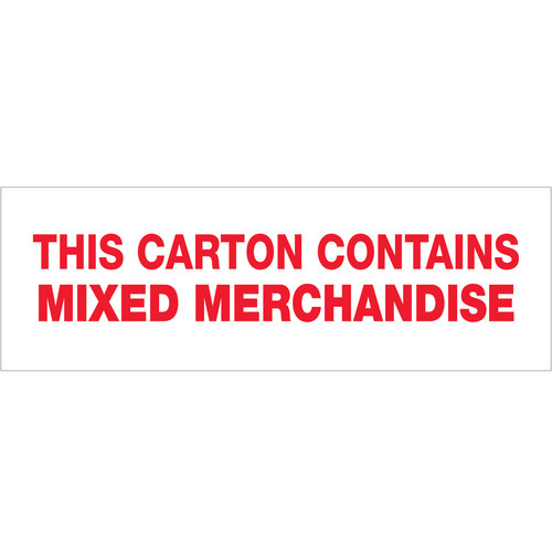 3 X 110YD WHT T905P10PRT-MIXED MERCHANDISE 24/CA-228935 - CA