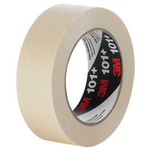 Crown 100 Masking Tape | Tan, 48 mm x 55 m, 5.1 mil, 24 Rolls/Case - CA