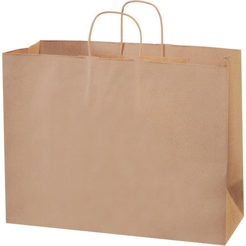 Kraft Paper Shopping Bags | 16 X 6 X 12 | Kraft - CA