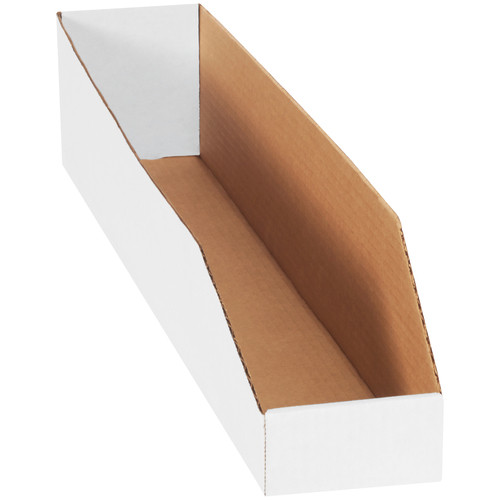 32 ECTB White Bin Box | 24 X 4 X 4-1/2 - BD