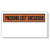 Packing List Envelope | 5-1/2 X 10 | Orange | PL-Enclosed Top - CA