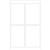 8-1/2 X 11 LSR 4X6 WHT 4C/BX-242979 - BX
