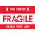 2 X 3 RED FRAGILE-HWC 5C/RLPRT-THIS SIDE UP W/ARROWS-95025 - RL