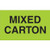 3 X 5 BC GRN FLOR PRT-MIXEDCARTON 5C/RL-58014 - RL