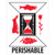 3 X 4 BC WHT PRT-PERISHABLE5C/RL-9553 - RL