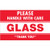 3 X 5 BC WHT PRT-HWC GLASS5C/RL-9356 - RL
