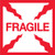 Printed Label | FRAGILE | 2 X 2 - RL