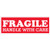 1-1/2 X 4 FRAGIL SCL-203 5C/RLPRT-FRAGILE HANDLE WITH CARE-9813 - RL