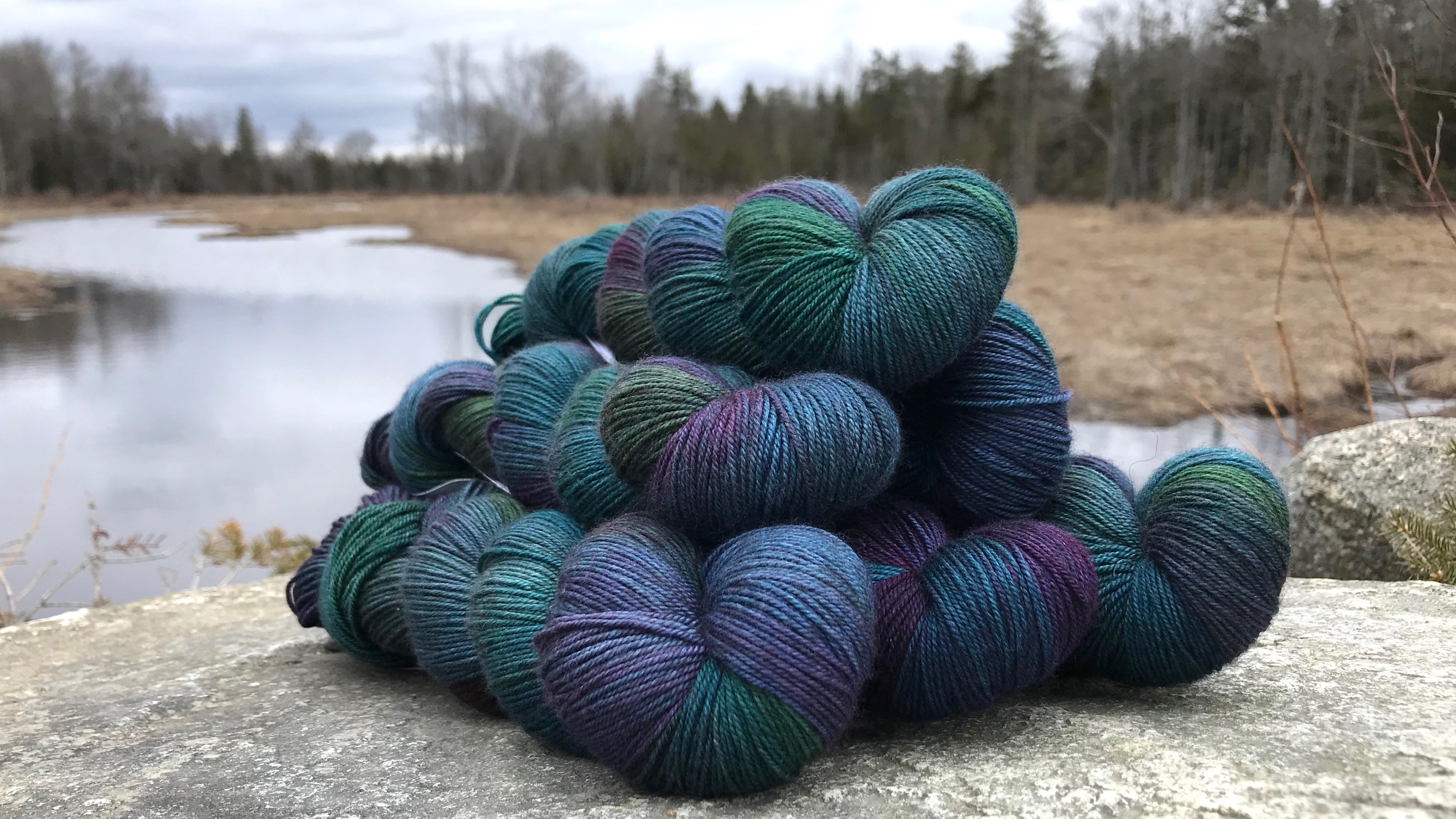 Seven Sisters Arts Exquisite Hand Dyed from Maine