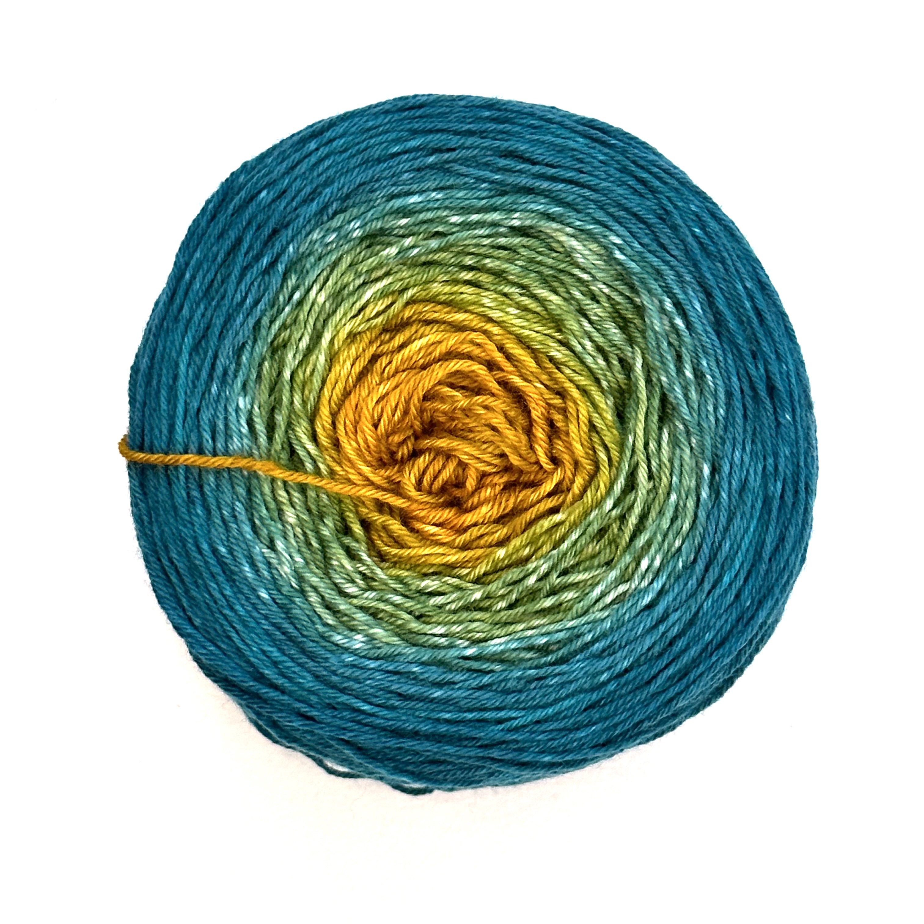 Meridian hand dyed yarn | Seven Sisters Arts