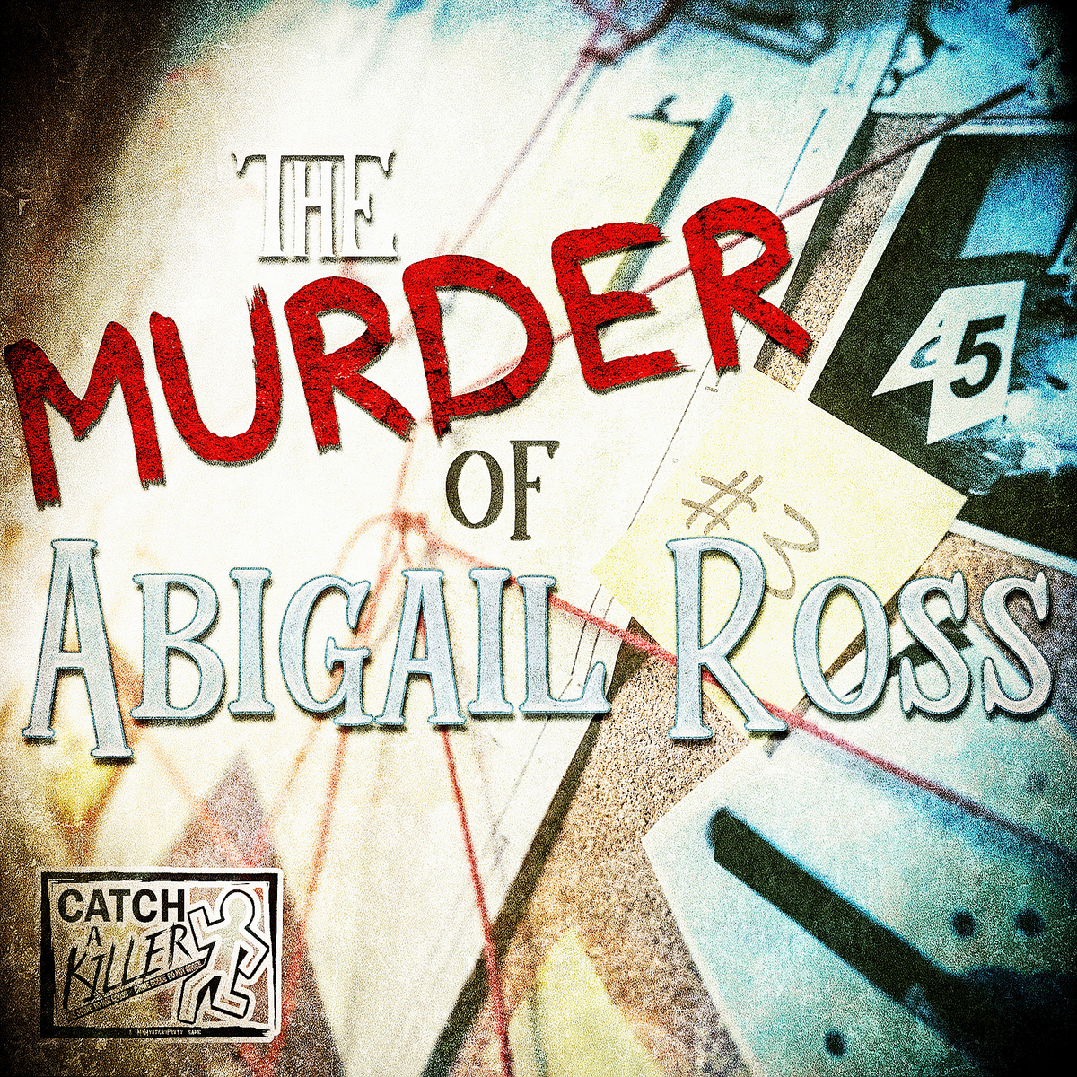 Case File Mystery Party Game Murder of Abigail Ross