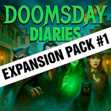 Doomsday Diaries expansion pack #1 - expand your murder mystery party game. 