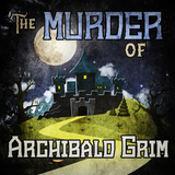 Boxed kit of the Murder of Archibald Grim mystery party for teens. 
