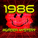 1986 | A murder mystery party game by My Mystery Party with a sinister 1980s theme. 