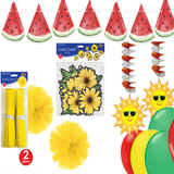 Summer mystery party decor kit