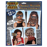 Zombie party photo prop signs. 