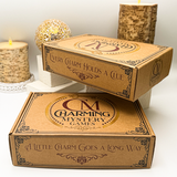 Packaging for Charming Mystery Games
